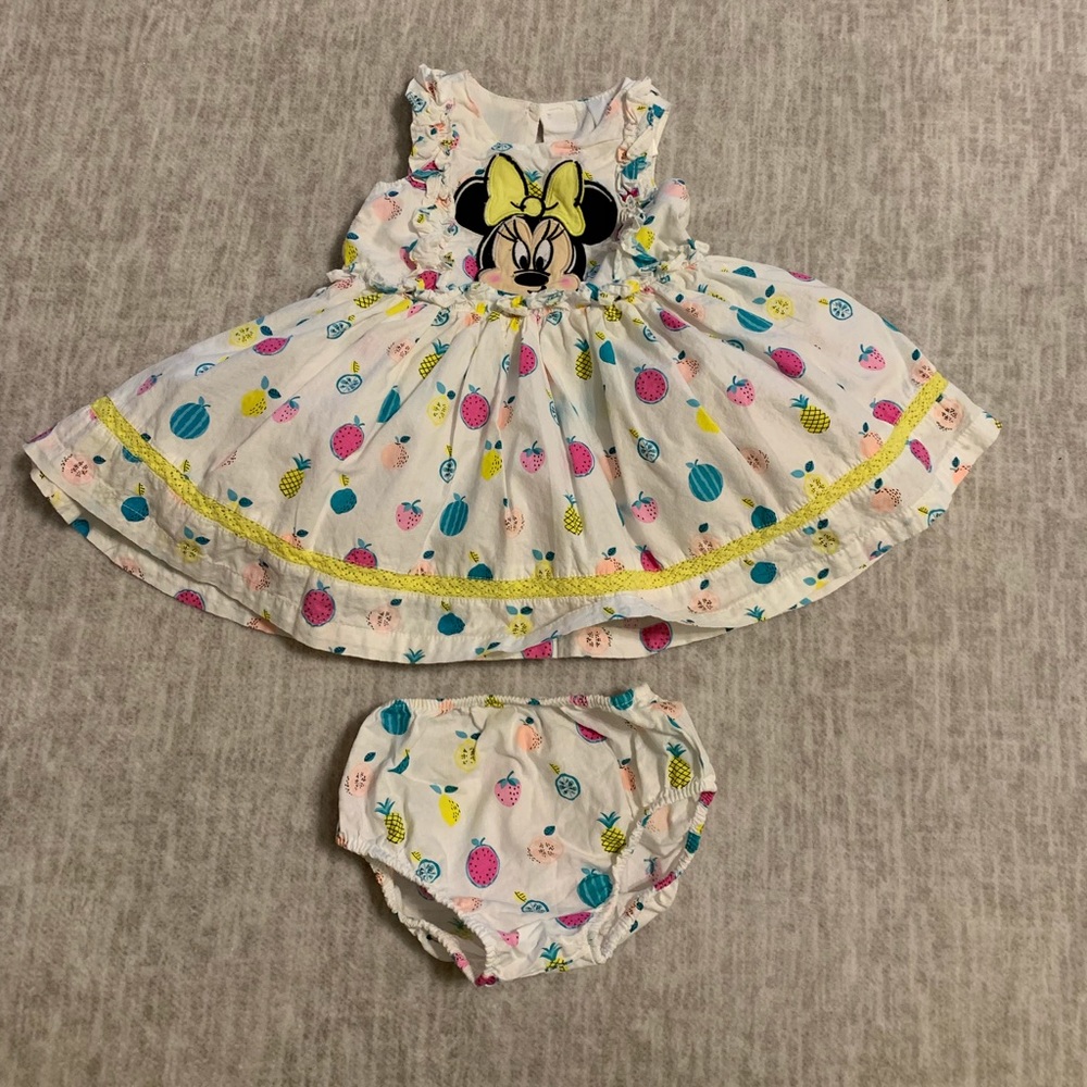 Minnie Mouse Disney Infant Dress 3-6M